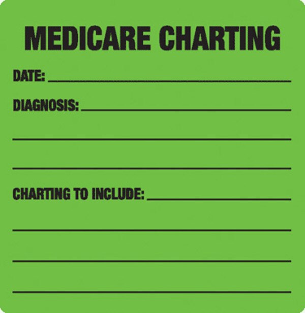Chart Lbl Medicare CLOSEOUT ITEM